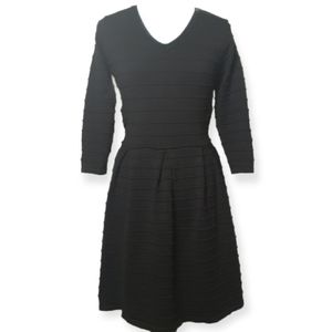 Altar'd State Black Sweater Dress with Back Lace Cutout, EUC, size S